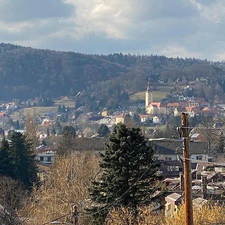 Schoenes Apartment Mit Aussicht Ueber Graz Buitenkant foto